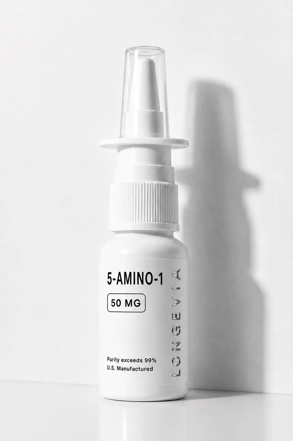 5-Amino-1 50mg Spray research peptide vial